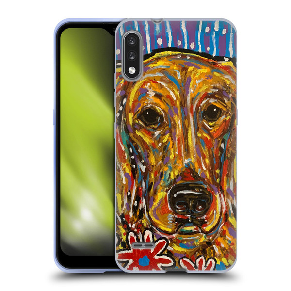 Mad Dog Art Gallery Dog 5 Golden Retriever Soft Gel Case for LG K22