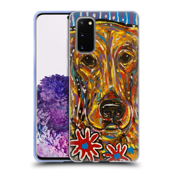 Mad Dog Art Gallery Dog 5 Golden Retriever Soft Gel Case for Samsung Galaxy S20 / S20 5G