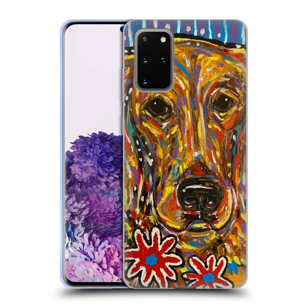 Mad Dog Art Gallery Dog 5 Golden Retriever Soft Gel Case for Samsung Galaxy S20+ / S20+ 5G