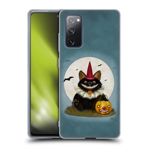 Ash Evans Black Cats 2 Halloween Cat Soft Gel Case for Samsung Galaxy S20 FE / 5G