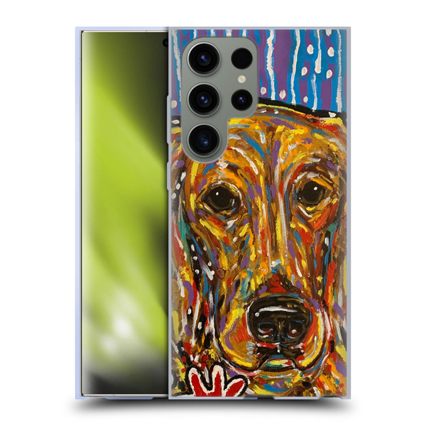 Mad Dog Art Gallery Dog 5 Golden Retriever Soft Gel Case for Samsung Galaxy S23 Ultra 5G