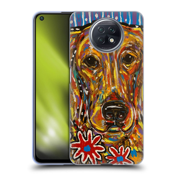 Mad Dog Art Gallery Dog 5 Golden Retriever Soft Gel Case for Xiaomi Redmi Note 9T 5G