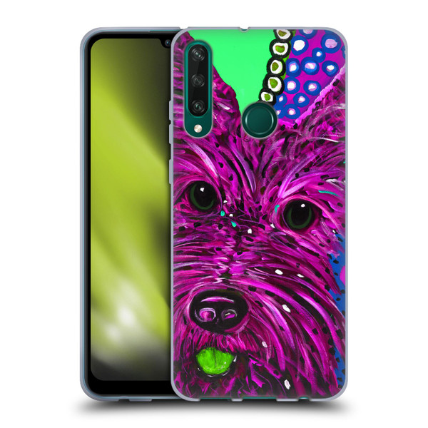 Mad Dog Art Gallery Dogs Scottie Soft Gel Case for Huawei Y6p