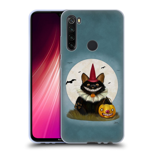 Ash Evans Black Cats 2 Halloween Cat Soft Gel Case for Xiaomi Redmi Note 8T