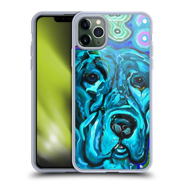 Mad Dog Art Gallery Dogs Aqua Lab Soft Gel Case for Apple iPhone 11 Pro Max