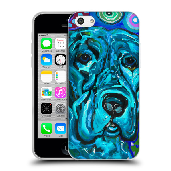 Mad Dog Art Gallery Dogs Aqua Lab Soft Gel Case for Apple iPhone 5c