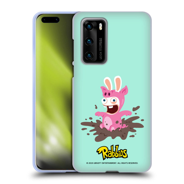 Rabbids Costumes Pig Soft Gel Case for Huawei P40 5G