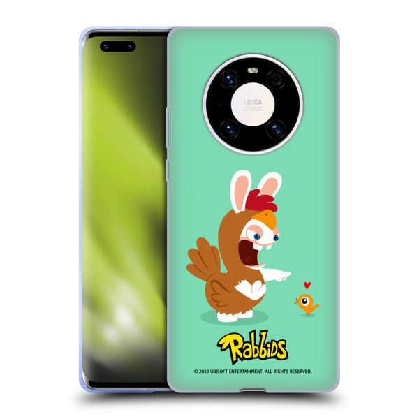 Rabbids Costumes Chicken Soft Gel Case for Huawei Mate 40 Pro 5G