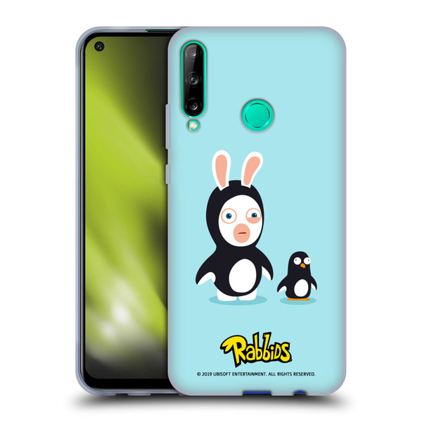 Rabbids Costumes Penguin Soft Gel Case for Huawei P40 lite E
