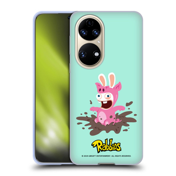 Rabbids Costumes Pig Soft Gel Case for Huawei P50