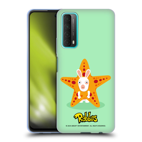 Rabbids Costumes Starfish Soft Gel Case for Huawei P Smart (2021)