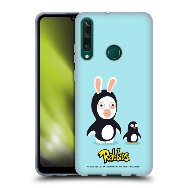 Rabbids Costumes Penguin Soft Gel Case for Huawei Y6p