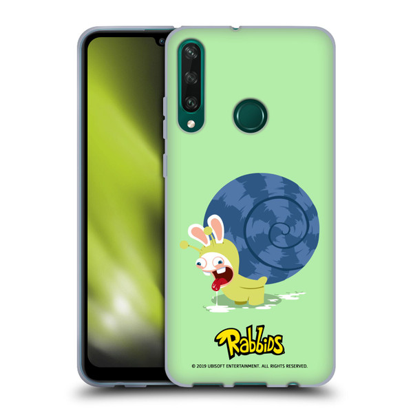 Rabbids Costumes Snail Soft Gel Case for Huawei Y6p