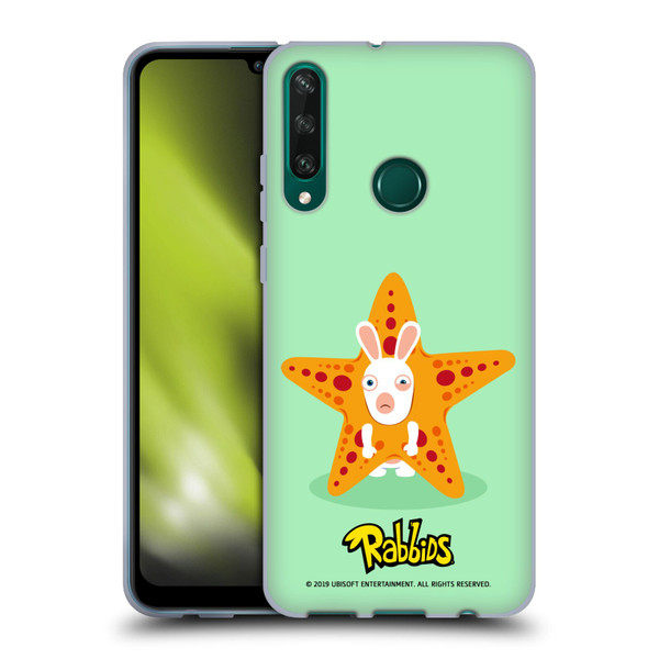 Rabbids Costumes Starfish Soft Gel Case for Huawei Y6p
