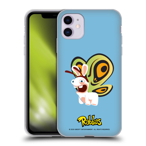 Rabbids Costumes Butterfly Soft Gel Case for Apple iPhone 11
