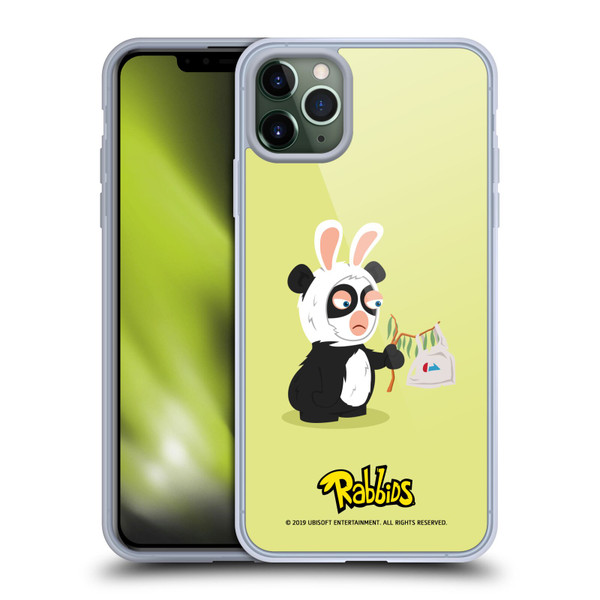 Rabbids Costumes Panda Soft Gel Case for Apple iPhone 11 Pro Max