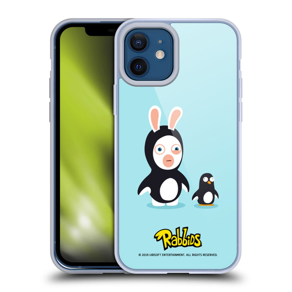 Rabbids Costumes Penguin Soft Gel Case for Apple iPhone 12 / iPhone 12 Pro