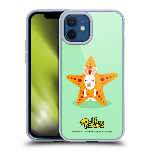 Rabbids Costumes Starfish Soft Gel Case for Apple iPhone 12 / iPhone 12 Pro