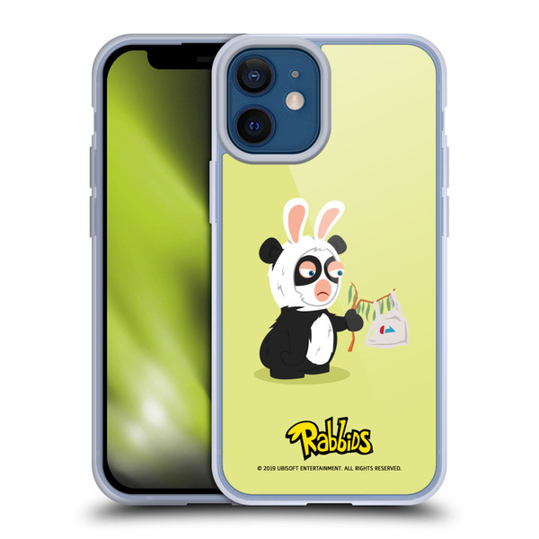 Rabbids Costumes Panda Soft Gel Case for Apple iPhone 12 Mini