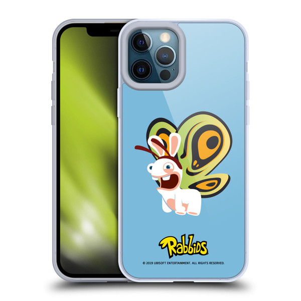 Rabbids Costumes Butterfly Soft Gel Case for Apple iPhone 12 Pro Max
