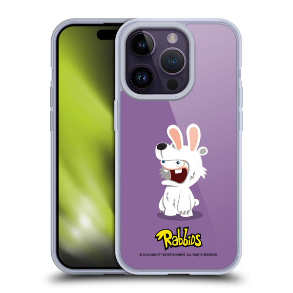 Rabbids Costumes Polar Bear Soft Gel Case for Apple iPhone 14 Pro