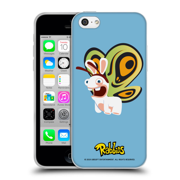 Rabbids Costumes Butterfly Soft Gel Case for Apple iPhone 5c