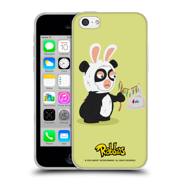 Rabbids Costumes Panda Soft Gel Case for Apple iPhone 5c