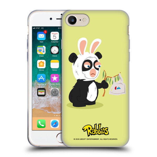 Rabbids Costumes Panda Soft Gel Case for Apple iPhone 7 / 8 / SE 2020 & 2022
