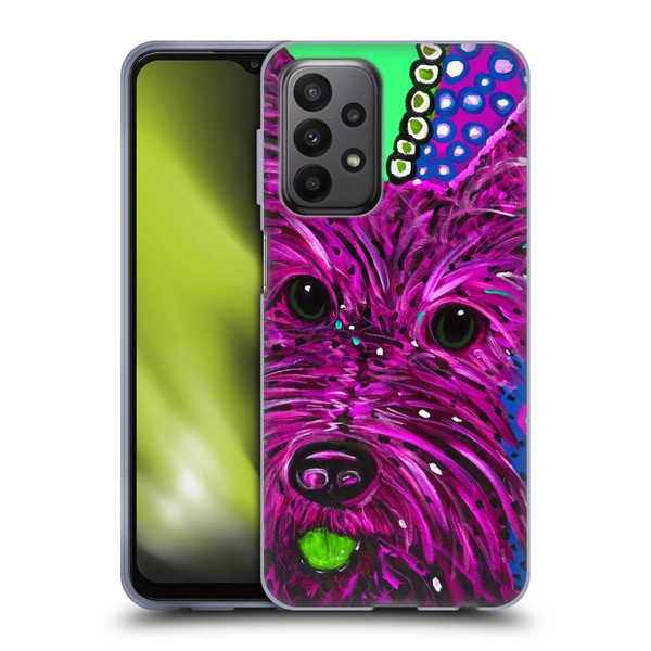 Mad Dog Art Gallery Dogs Scottie Soft Gel Case for Samsung Galaxy A23 / 5G (2022)