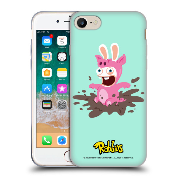 Rabbids Costumes Pig Soft Gel Case for Apple iPhone 7 / 8 / SE 2020 & 2022