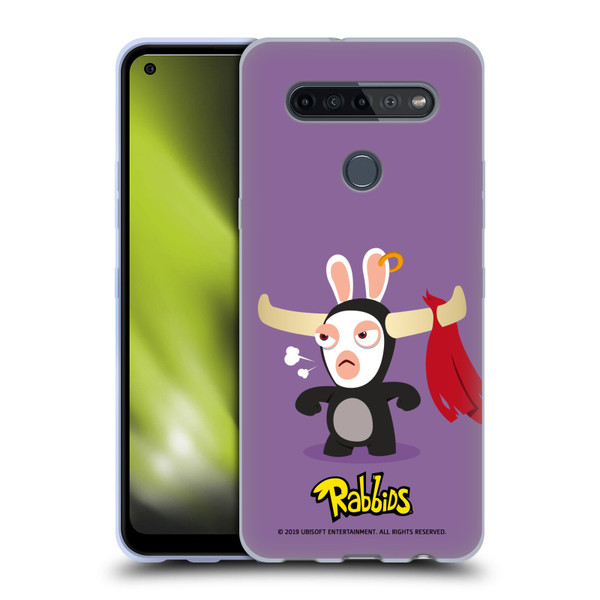 Rabbids Costumes Bull Soft Gel Case for LG K51S