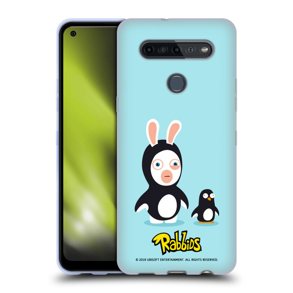 Rabbids Costumes Penguin Soft Gel Case for LG K51S