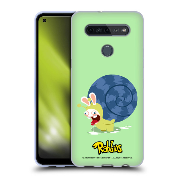 Rabbids Costumes Snail Soft Gel Case for LG K51S