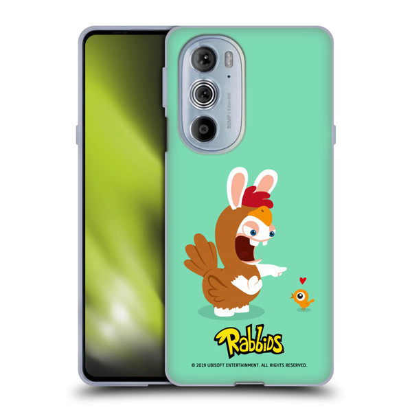 Rabbids Costumes Chicken Soft Gel Case for Motorola Edge X30