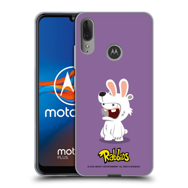 Rabbids Costumes Polar Bear Soft Gel Case for Motorola Moto E6 Plus