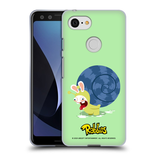 Rabbids Costumes Snail Soft Gel Case for Google Pixel 3