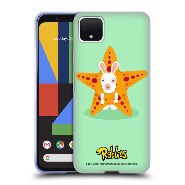 Rabbids Costumes Starfish Soft Gel Case for Google Pixel 4 XL