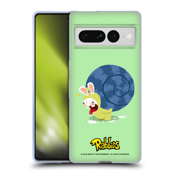 Rabbids Costumes Snail Soft Gel Case for Google Pixel 7 Pro