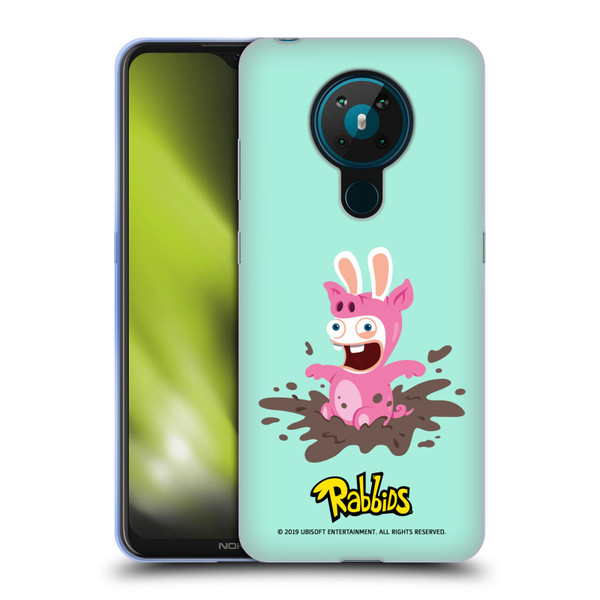 Rabbids Costumes Pig Soft Gel Case for Nokia 5.3