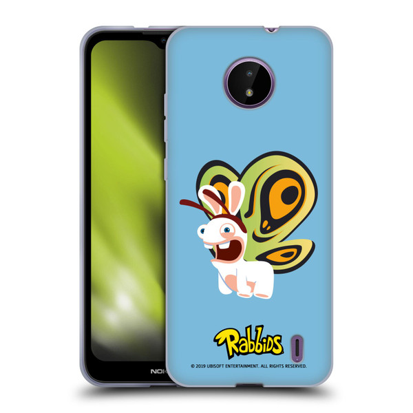 Rabbids Costumes Butterfly Soft Gel Case for Nokia C10 / C20