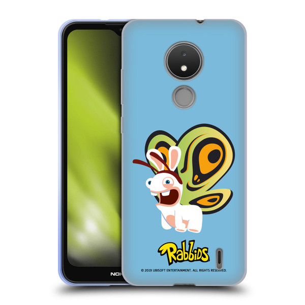 Rabbids Costumes Butterfly Soft Gel Case for Nokia C21