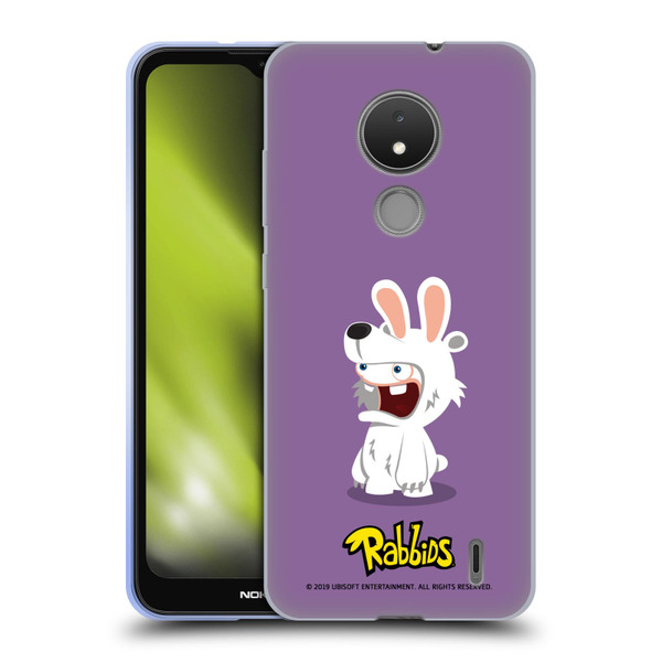 Rabbids Costumes Polar Bear Soft Gel Case for Nokia C21