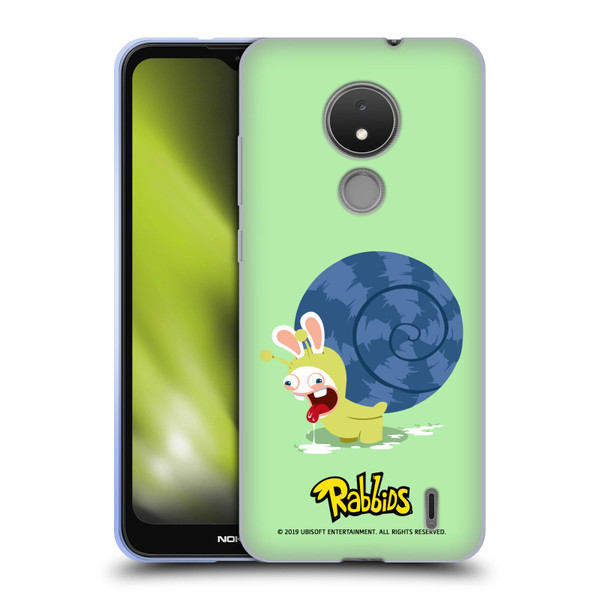 Rabbids Costumes Snail Soft Gel Case for Nokia C21