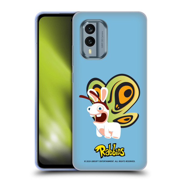 Rabbids Costumes Butterfly Soft Gel Case for Nokia X30