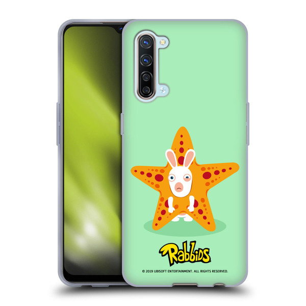 Rabbids Costumes Starfish Soft Gel Case for OPPO Find X2 Lite 5G