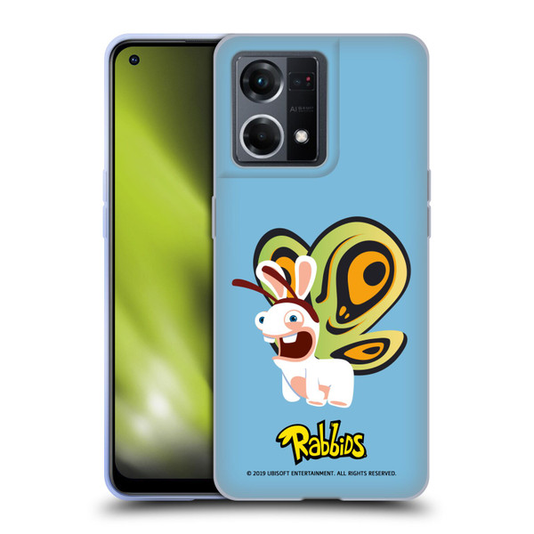 Rabbids Costumes Butterfly Soft Gel Case for OPPO Reno8 4G