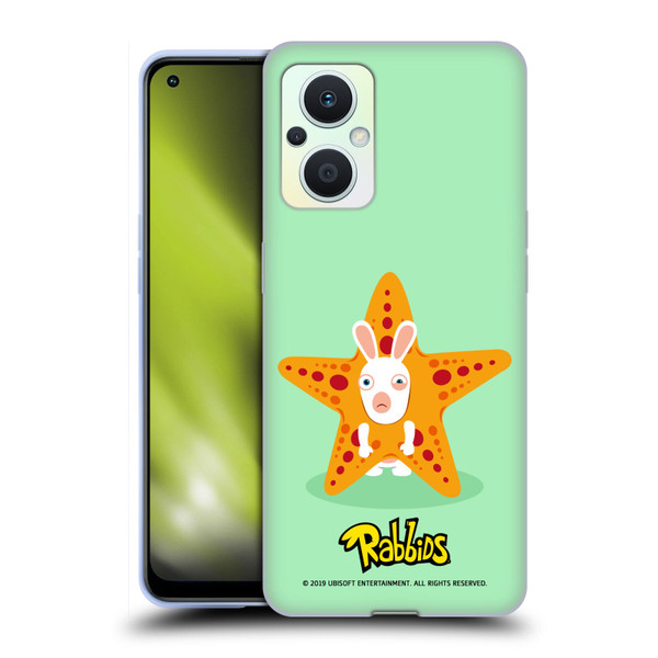 Rabbids Costumes Starfish Soft Gel Case for OPPO Reno8 Lite