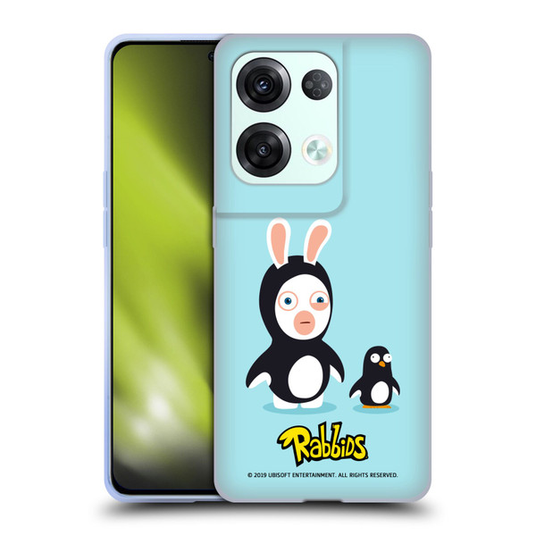 Rabbids Costumes Penguin Soft Gel Case for OPPO Reno8 Pro