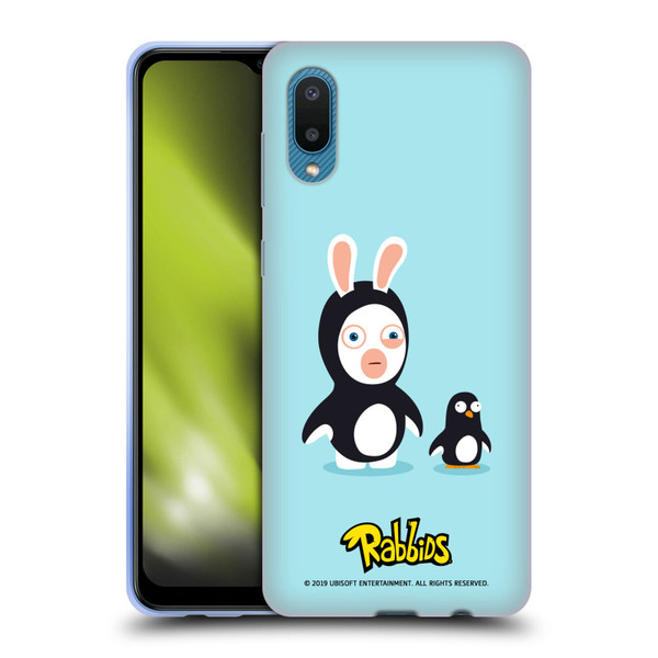 Rabbids Costumes Penguin Soft Gel Case for Samsung Galaxy A02/M02 (2021)