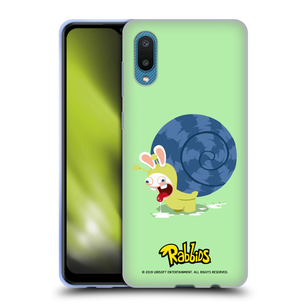 Rabbids Costumes Snail Soft Gel Case for Samsung Galaxy A02/M02 (2021)